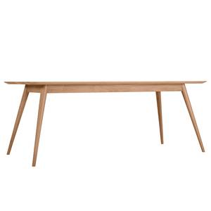 Houten eettafel SANDER massief eikenhout - Eik - 200 x 90 cm