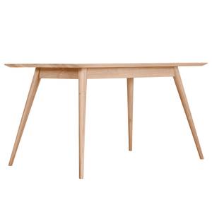 Table en bois massif SANDER Chêne massif - Chêne clair - 140 x 90 cm