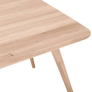 Table en bois massif SANDER Chêne massif - Chêne clair - 140 x 90 cm