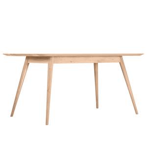 Houten eettafel SANDER massief eikenhout - Lichte eikenhouten - 160 x 90 cm