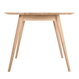 Houten eettafel SANDER massief eikenhout - Lichte eikenhouten - 160 x 90 cm