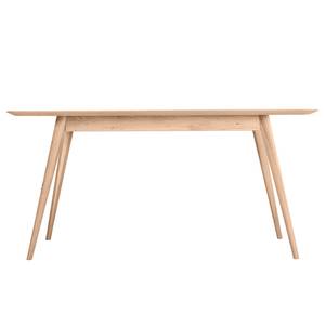 Houten eettafel SANDER massief eikenhout - Lichte eikenhouten - 160 x 90 cm