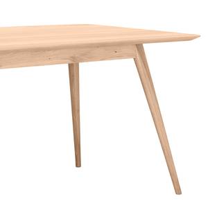 Table en bois massif SANDER Chêne massif - Chêne clair - 160 x 90 cm