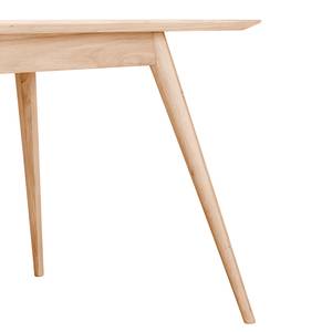 Houten eettafel SANDER massief eikenhout - Lichte eikenhouten - 180 x 90 cm