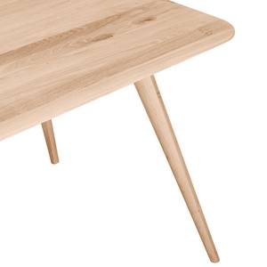 Houten eettafel SANDER massief eikenhout - Lichte eikenhouten - 180 x 90 cm