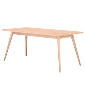 Table en bois massif SANDER Chêne massif - Chêne clair - 200 x 90 cm