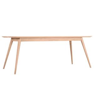 Table en bois massif SANDER Chêne massif - Chêne clair - 200 x 90 cm
