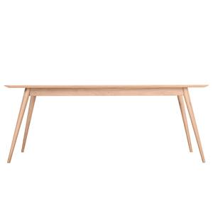 Table en bois massif SANDER Chêne massif - Chêne clair - 200 x 90 cm