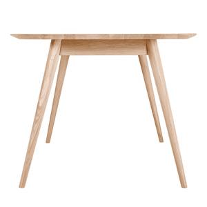 Houten eettafel SANDER massief eikenhout - Lichte eikenhouten - 220 x 90 cm