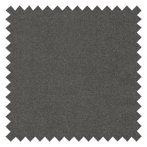 Canapé d'angle Topas Avec fonction couchage - Tissu - Tissu Zahira : Anthracite - Méridienne courte à droite (vue de face)