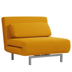 Fauteuil convertible Copperfield Tissu Tissu Zahira : Jaune moutarde