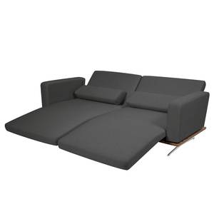 Schlafsofa Copperfield II Webstoff Stoff Zahira: Anthrazit