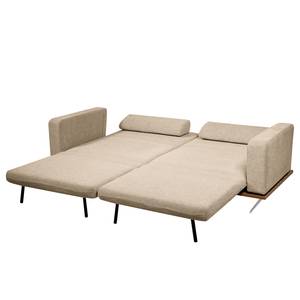 Schlafsofa Copperfield II Webstoff Stoff Parsa: Beige-Grau