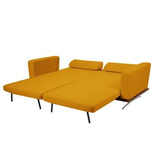 Schlafsofa Copperfield II Webstoff Stoff Zahira: Senfgelb