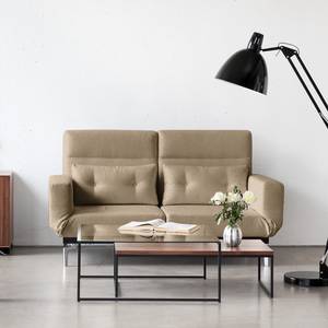 Schlafsofa Robertson Webstoff Stoff Parsa: Beige-Grau