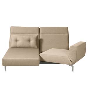 Divano letto in tessuto Robertson Tessuto Parsa: beige-Grigio