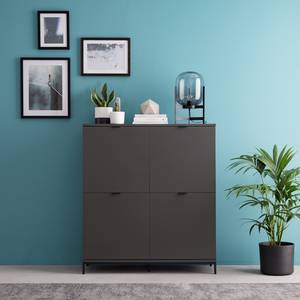 Highboard HARMA donkergrijs