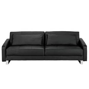 Schlafsofa Club Kunstleder Schwarz