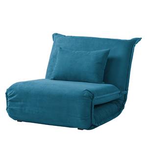 Fauteuil convertible Jake Tissu Reeva: Bleu brillant