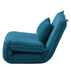 Fauteuil convertible Jake Tissu Reeva: Bleu brillant