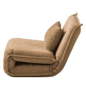 Slaapfauteuil Jake Bruin - Textiel - 100 x 64 x 73 cm