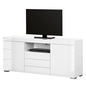 Credenza Roomconcept illuminazione LED inclusa - Bianco lucido