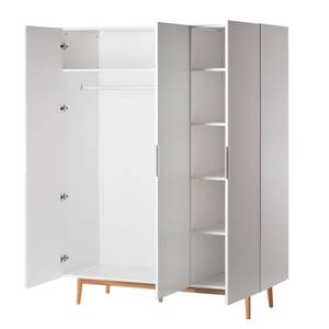 Armoire à portes battantes LINDHOLM Blanc - Largeur : 154 cm