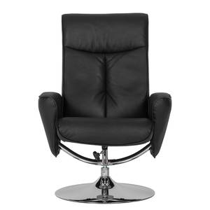 Fauteuil de relaxation Vincenzo Cuir synthétique noir