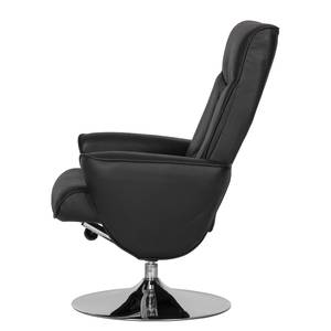 Fauteuil de relaxation Vincenzo Cuir synthétique noir