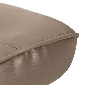 Relaxsessel Vincenzo Echtleder Taupe - Taupe - Taupe