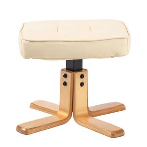 Fauteuil de relaxation Cosimo Cuir synthétique beige