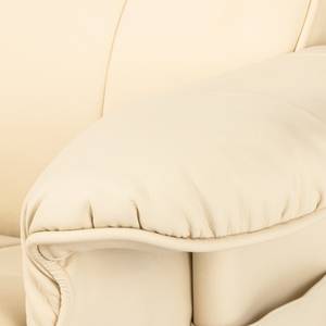 Poltrona relax Cosimo (con poggiapiedi) Similpelle beige