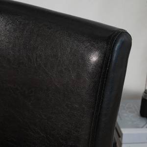 Chaise de bar Nello (lot 2) Imitation cuir - Marron
