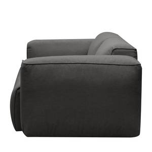 2-Sitzer Sofa HUDSON Webstoff Milan: Anthrazit