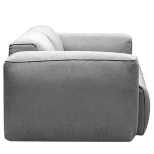 2-Sitzer Sofa HUDSON Webstoff Saia: Hellgrau