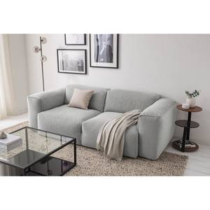 2-Sitzer Sofa HUDSON Webstoff Saia: Hellgrau