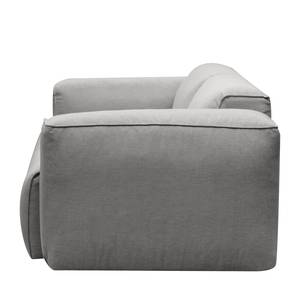 2-Sitzer Sofa HUDSON Webstoff Milan: Hellgrau