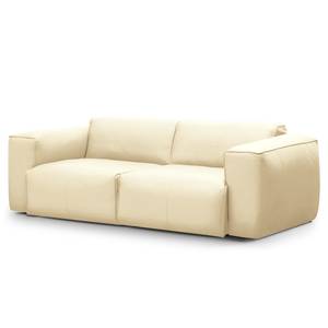 2-Sitzer Sofa HUDSON Echtleder Neka: Creme