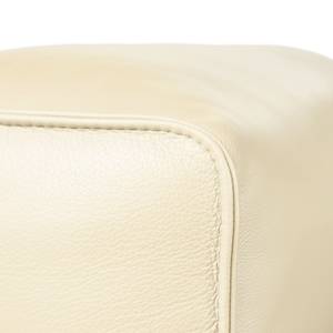 2-Sitzer Sofa HUDSON Echtleder Neka: Creme