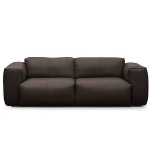 2-Sitzer Sofa HUDSON Echtleder Neka: Dunkelbraun