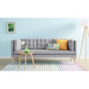 Sofa Tesoro (3-Sitzer) Webstoff Webstoff Saia: Hellgrau