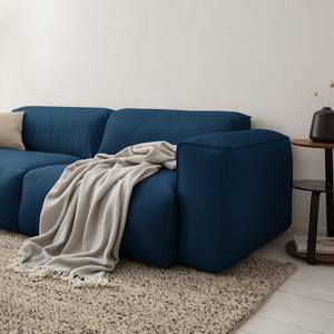 3-Sitzer Sofa HUDSON Webstoff Anda II: Blau