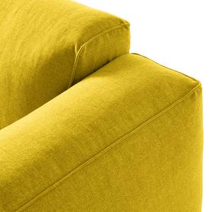 3-Sitzer Sofa HUDSON Webstoff Milan: Gelb