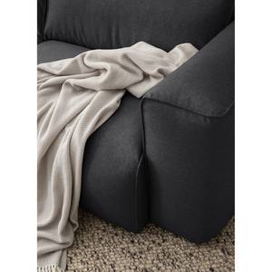 3-Sitzer Sofa HUDSON Webstoff Anda II: Grau