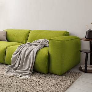 3-Sitzer Sofa HUDSON Webstoff Anda II: Grün