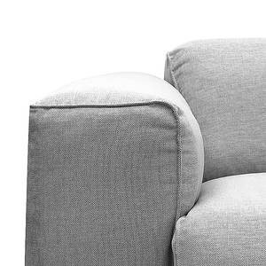 3-Sitzer Sofa HUDSON Webstoff Saia: Hellgrau