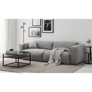 3-Sitzer Sofa HUDSON Webstoff Milan: Hellgrau