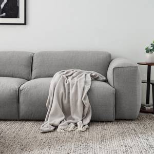 3-Sitzer Sofa HUDSON Webstoff Milan: Hellgrau