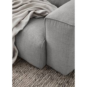 3-Sitzer Sofa HUDSON Webstoff Milan: Hellgrau