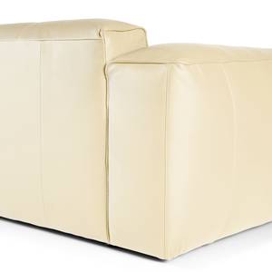 3-Sitzer Sofa HUDSON Echtleder Neka: Creme